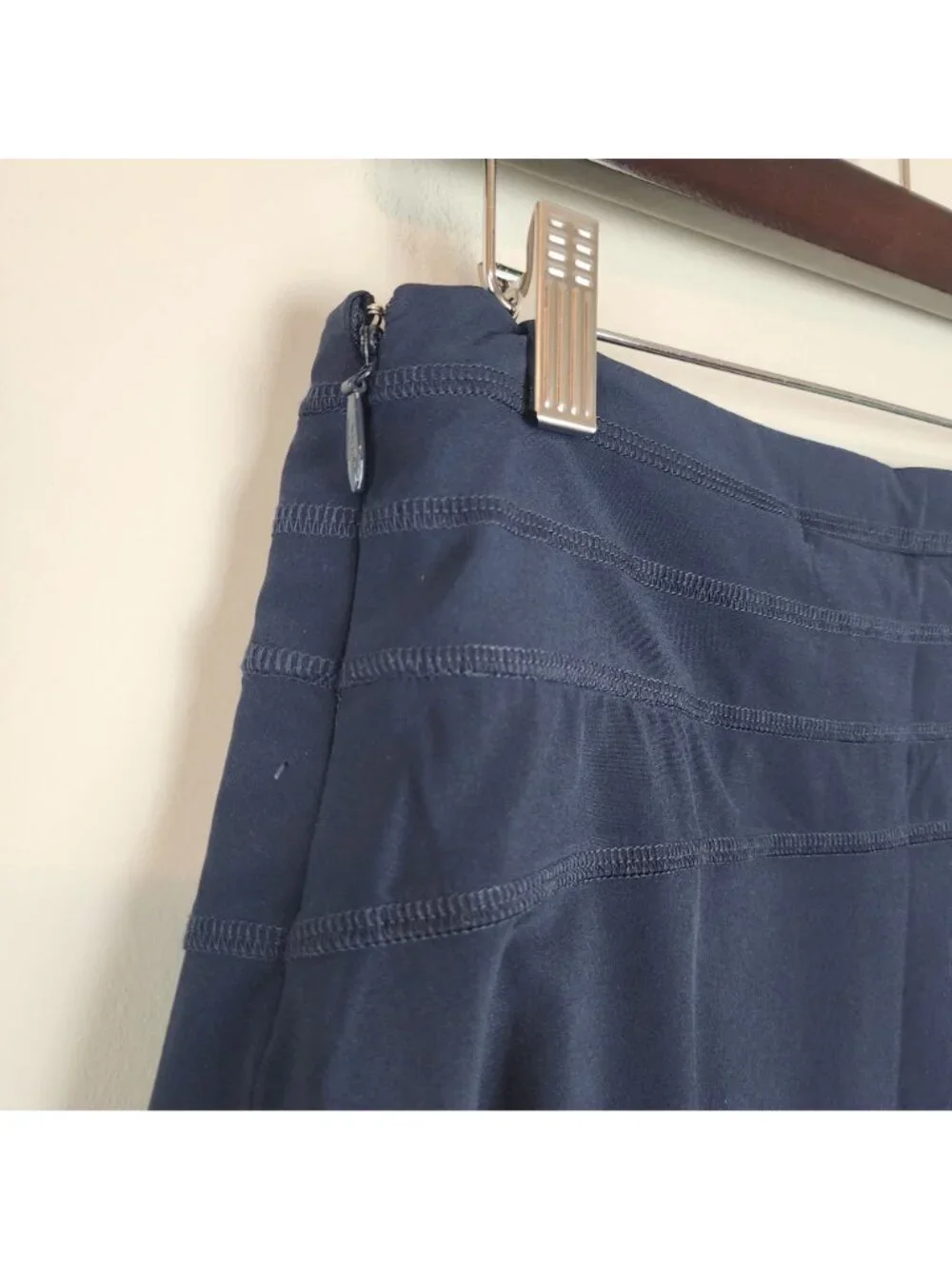 Athleta Navy Flared Skort